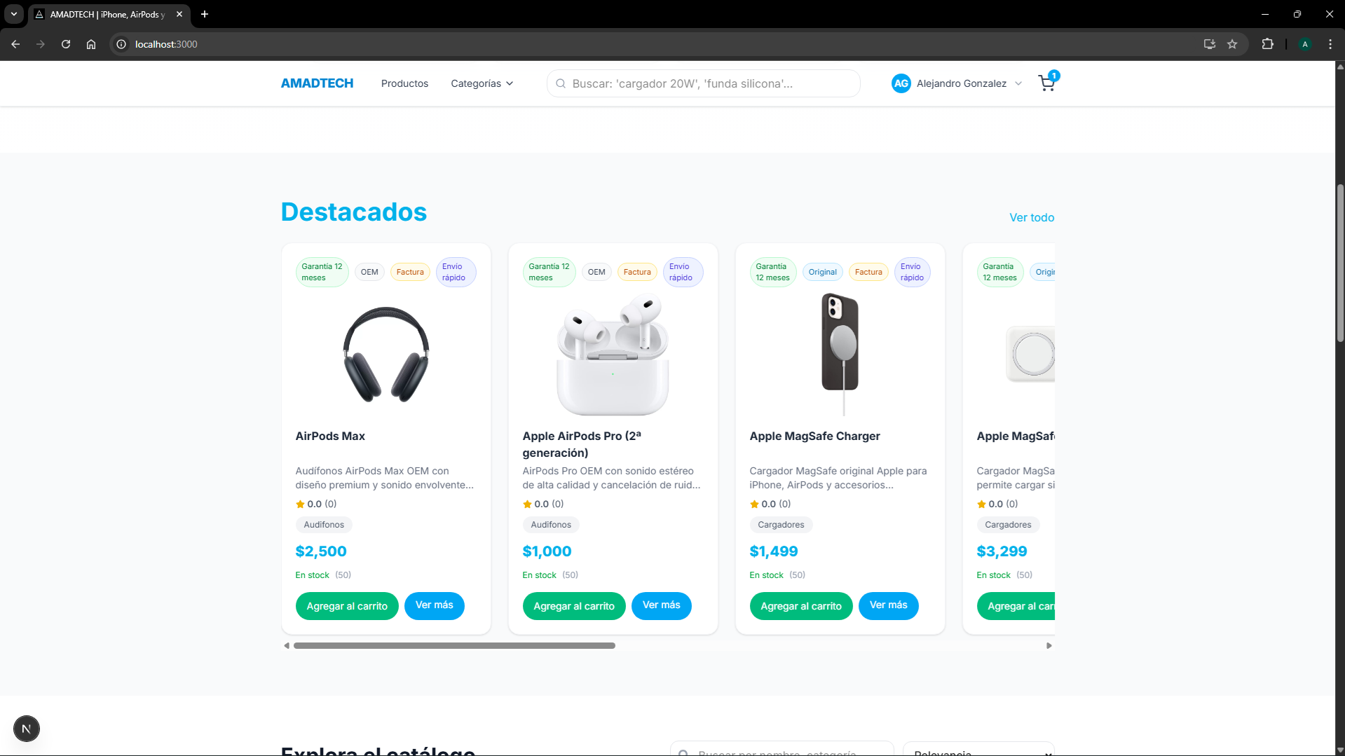 E-Commerce AMADTECH Basic